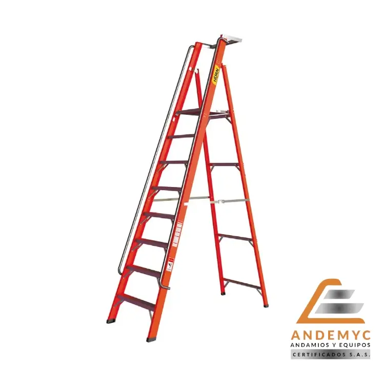 Andemyc - escaleras tipo plataforma FRP